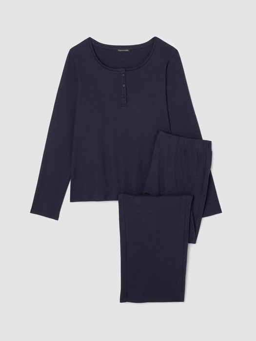 Organic Cotton Rib Sleep Set