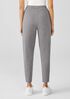 Heathered Organic Cotton Jersey Slouchy Pant