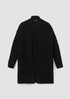 Peruvian Alpaca Loop High Collar Cardigan