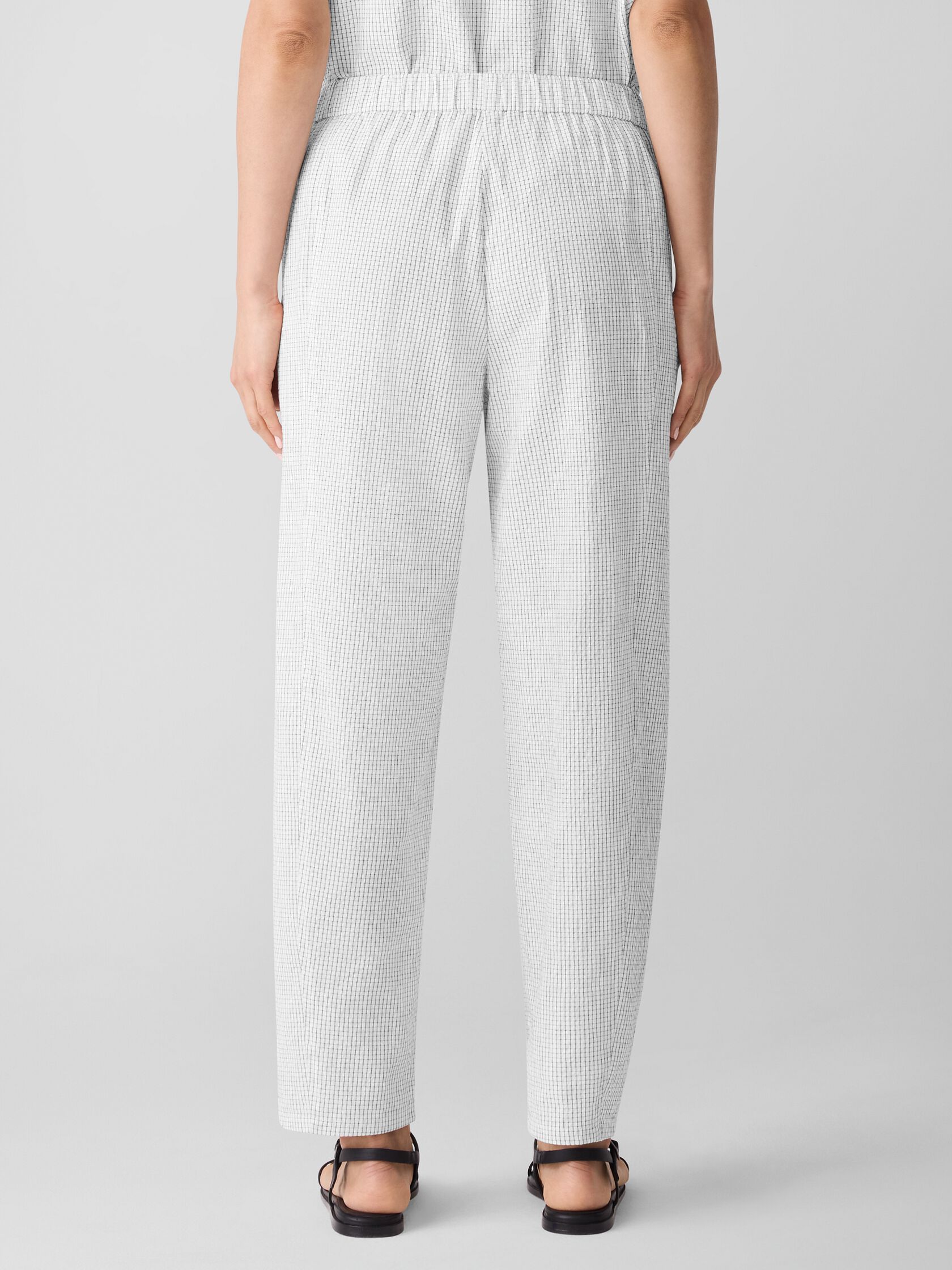 Organic Cotton Ripple Lantern Pant