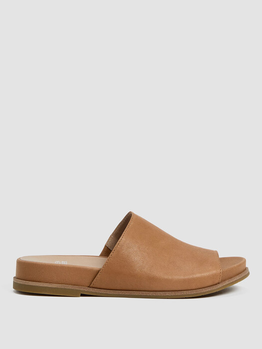 Dotes Tumbled Leather Wedge Sandal