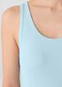 Organic Cotton Stretch Rib Scoop Neck Tank
