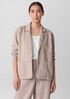 Garment-Dyed Utility Cotton Blazer