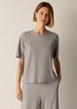 Extra-Fine Ponte Crew Neck Tee