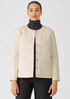Eggshell Recycled Nylon Quilted Jacket