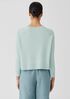 Organic Linen Cotton Raglan-Sleeve Top