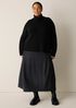 Italian Merino Turtleneck Top in Regenerative Wool