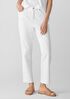 Garment-Dyed Organic Cotton Denim Slim Jean