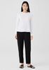 Organic Pima Cotton Jersey Long-Sleeve Tee