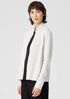 Silk & Organic Cotton Interlock Shaped Jacket