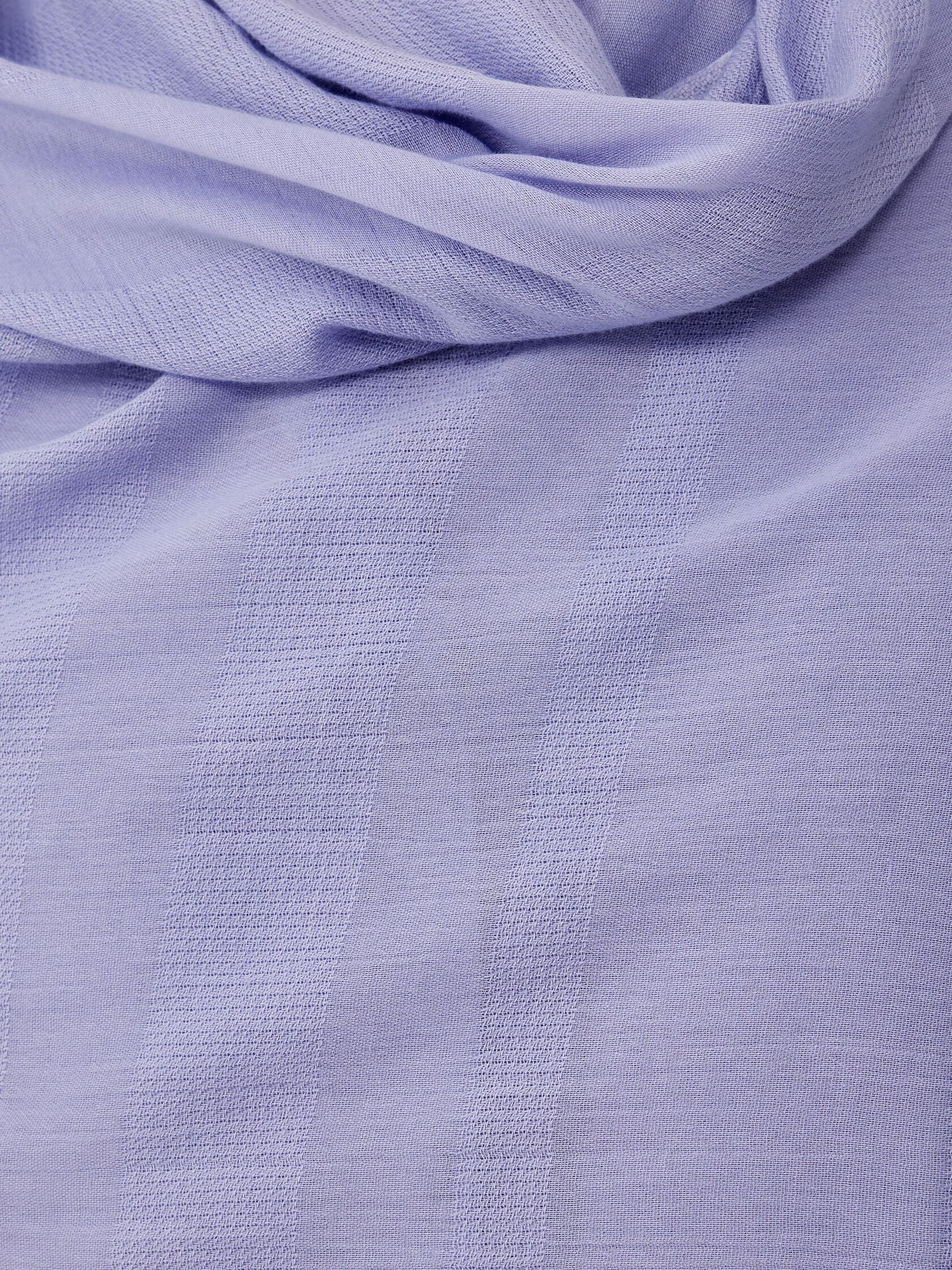 Organic Cotton Striped Cloud Scarf