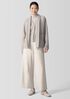 Lightweight Boiled Wool Vest in Regenerative Wool