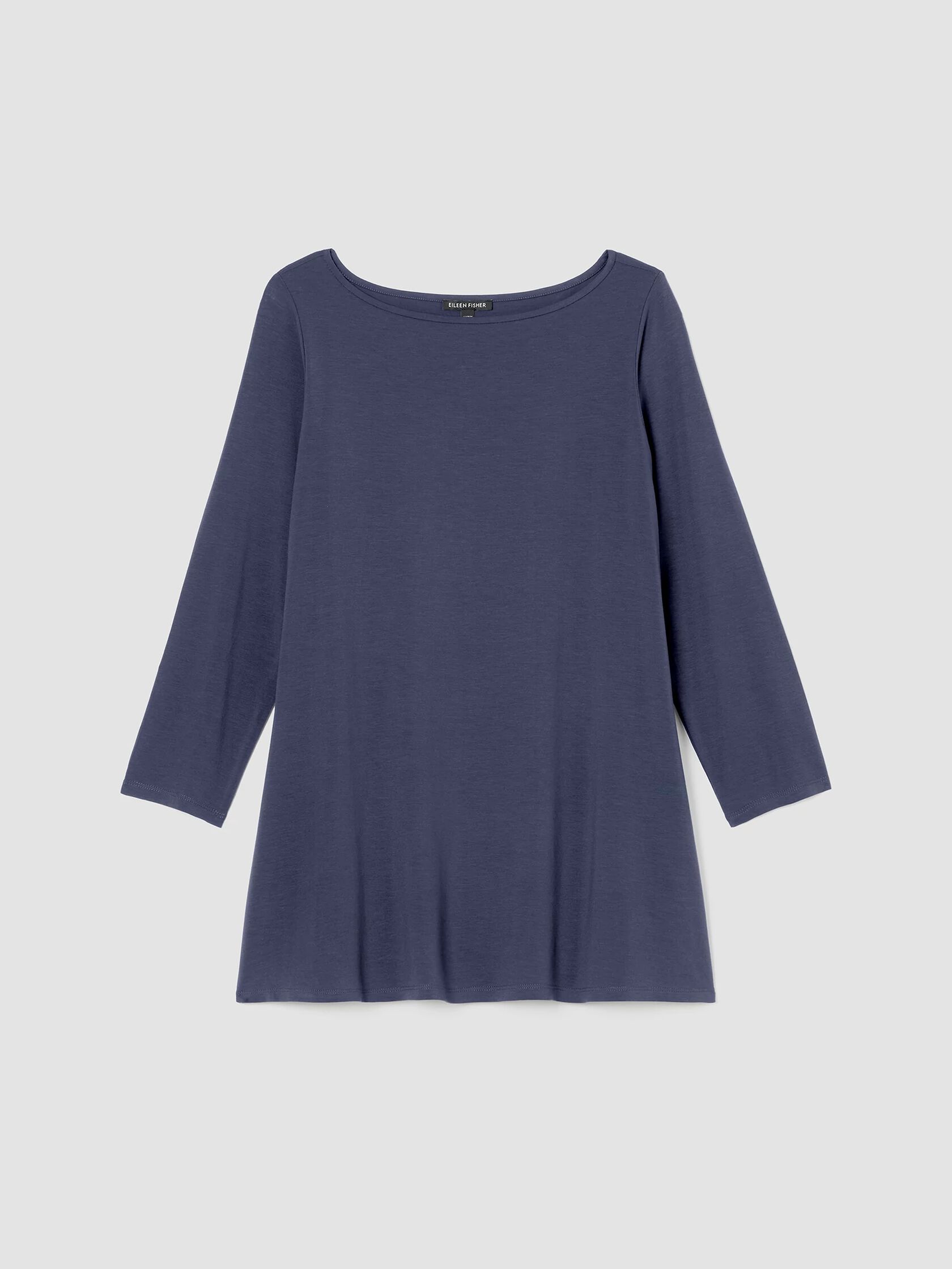 Fine Jersey Bateau Neck Top