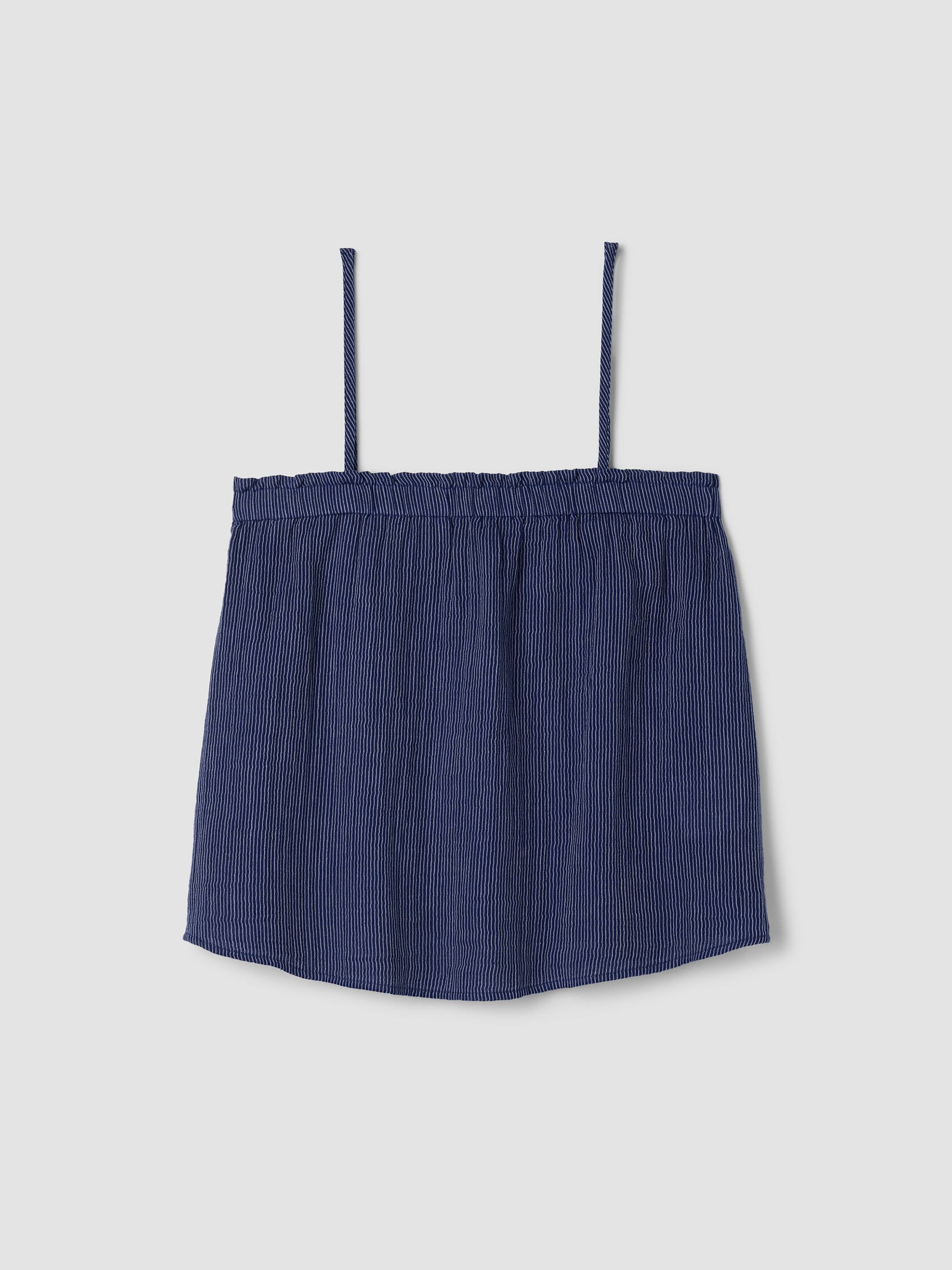 Striped Organic Cotton Gauze Cami