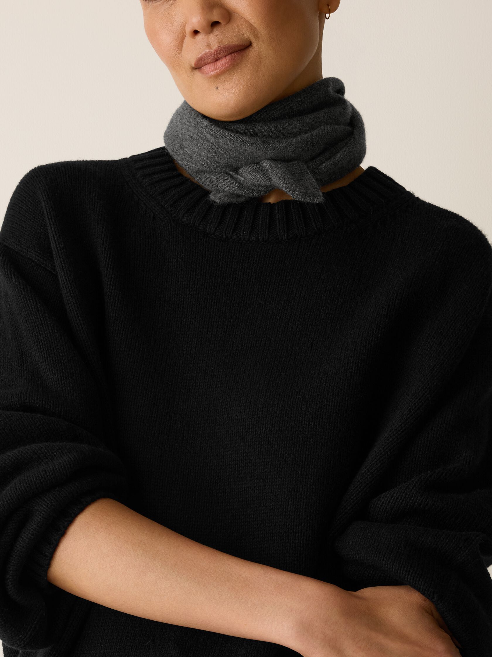 Italian Cashmere Bandana Scarf