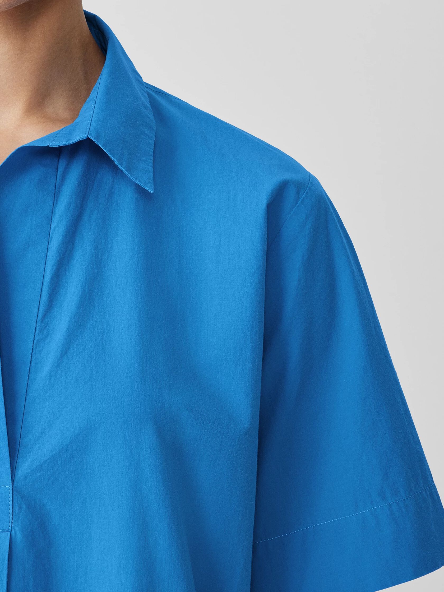 Washed Organic Cotton Poplin Dress
