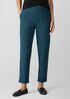 Washable Stretch Crepe Cuffed Pant