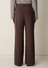 Garment-Dyed Utility Cotton Wide-Leg Pant