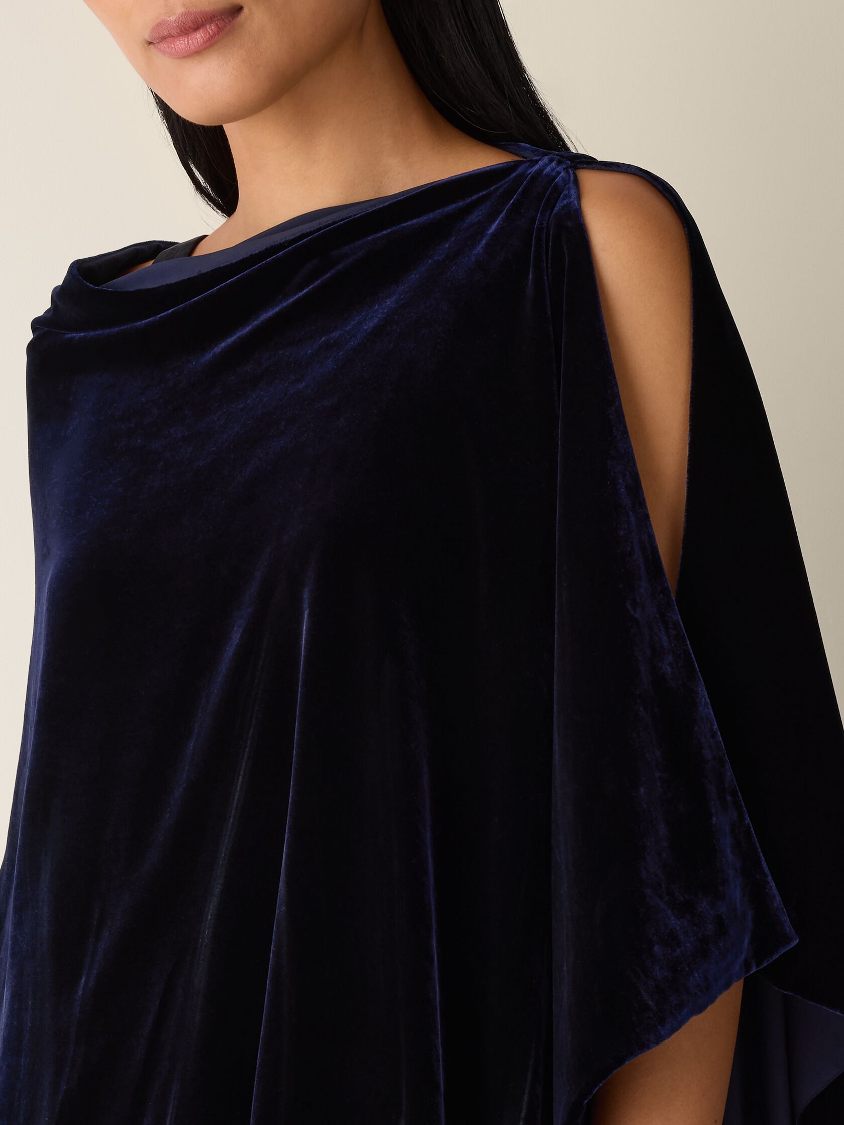 Velvet Poncho