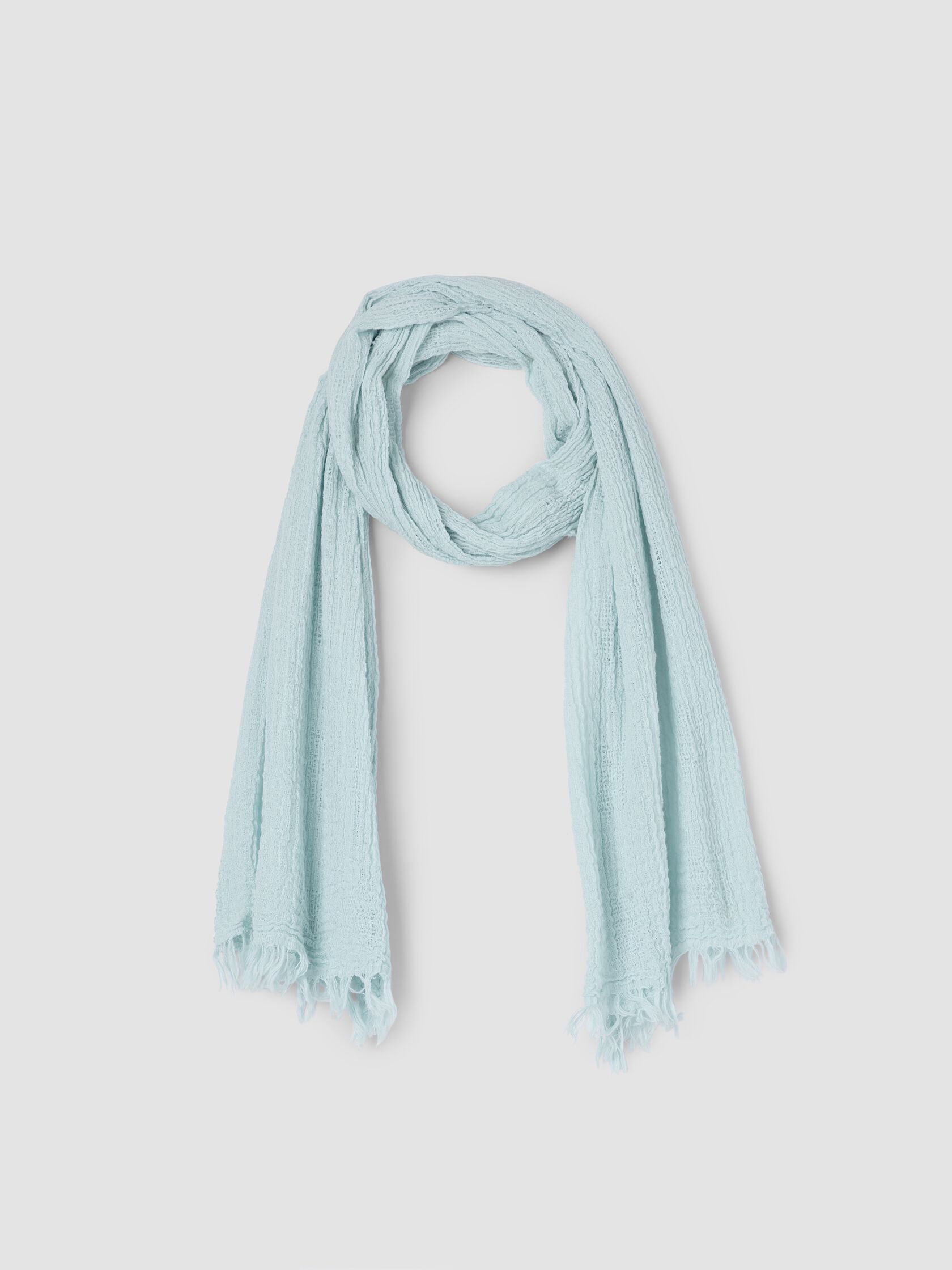Watercolor Organic Cotton Gauze Scarf