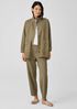 Organic Cotton Hemp Stand Collar Jacket