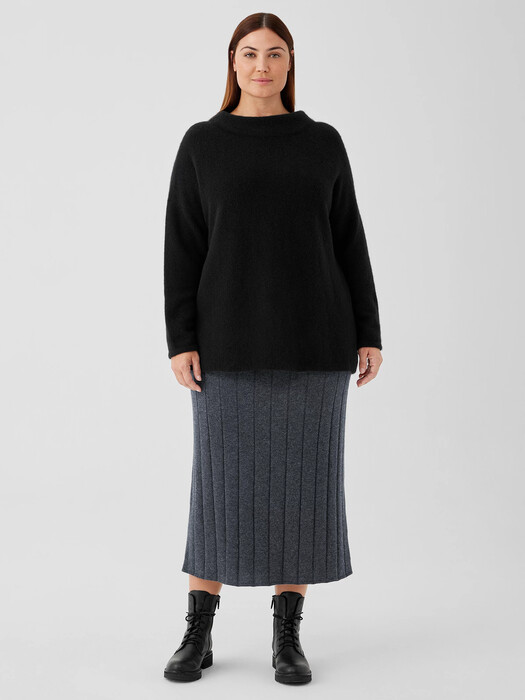 Italian Cashmere Pencil Skirt
