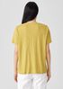 Organic Linen Jersey Crew Neck Tee