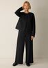 Lightweight Ponte Wide-Leg Pant
