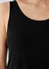 Stretch Silk Jersey Scoop Neck Tank