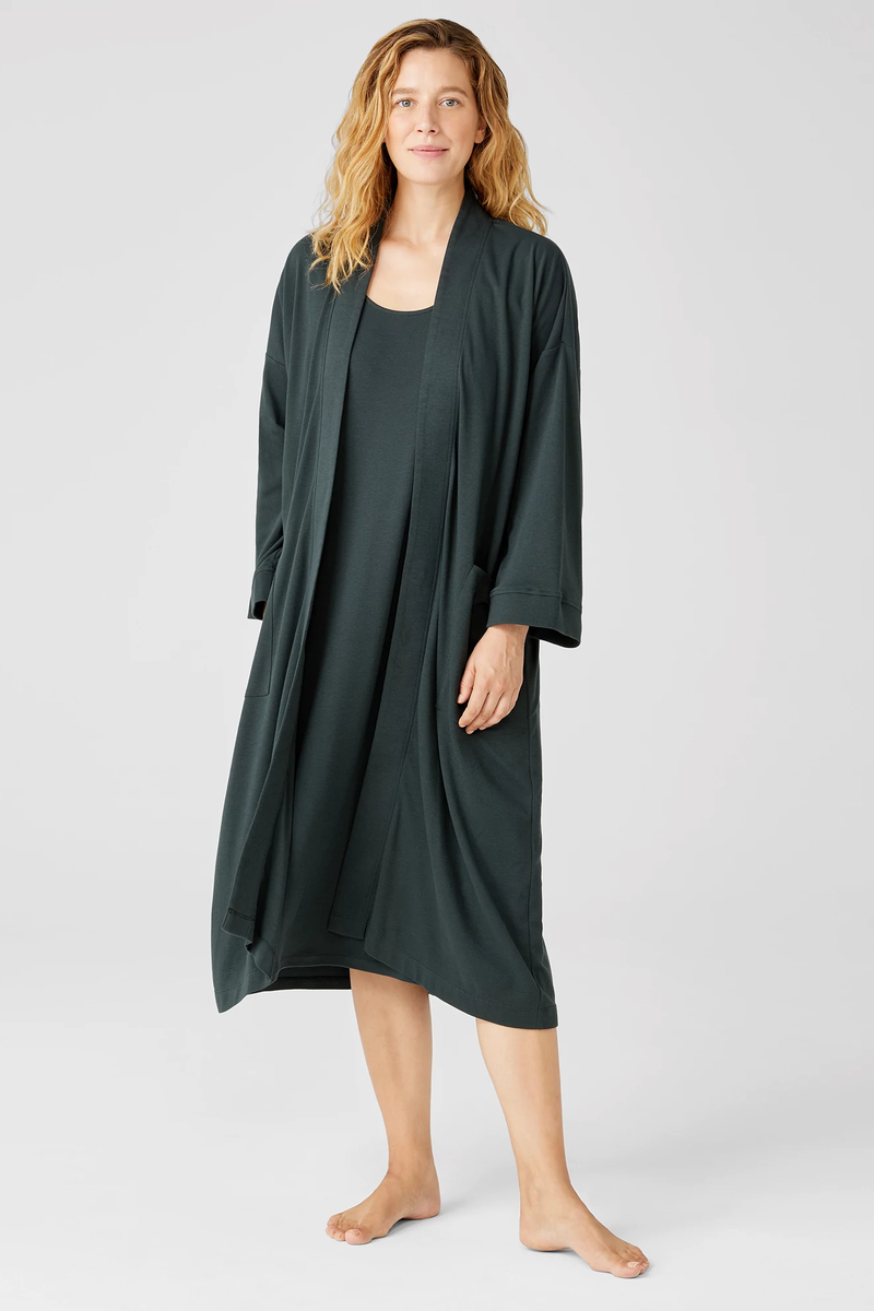 Organic Cotton Interlock Sleep Jumpsuit | EILEEN FISHER