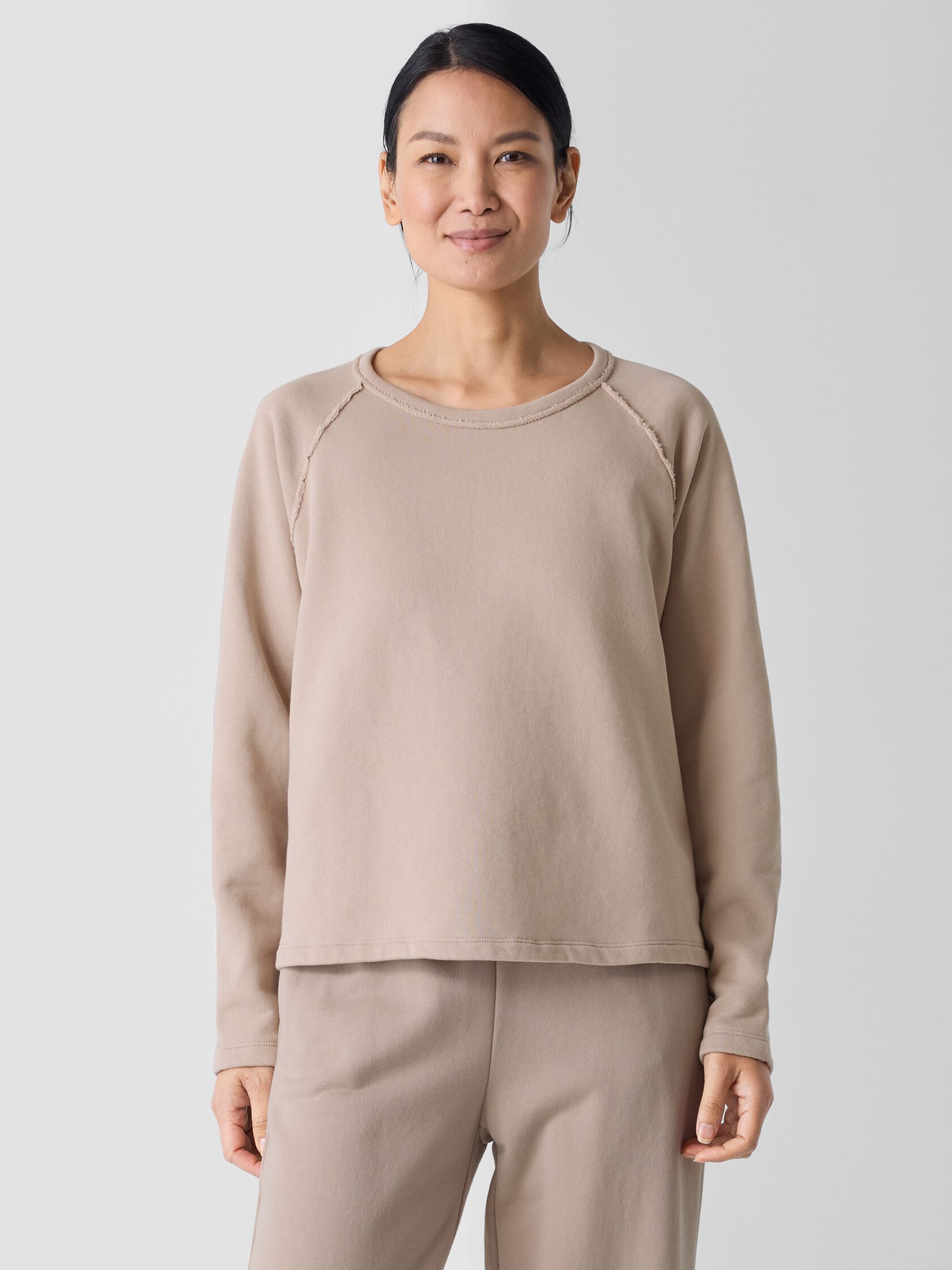 Organic Cotton French Terry Box-Top