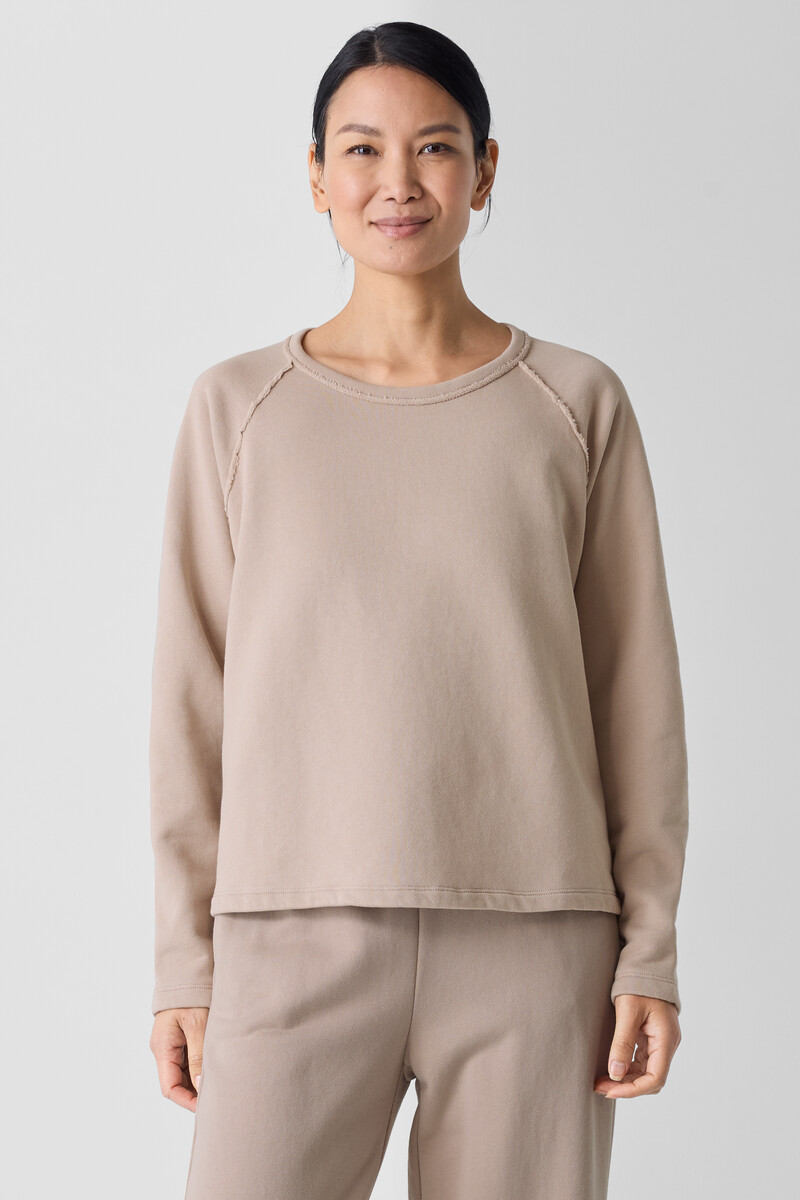 Organic Cotton French Terry Box-Top Organic Cotton French Terry Box-Top