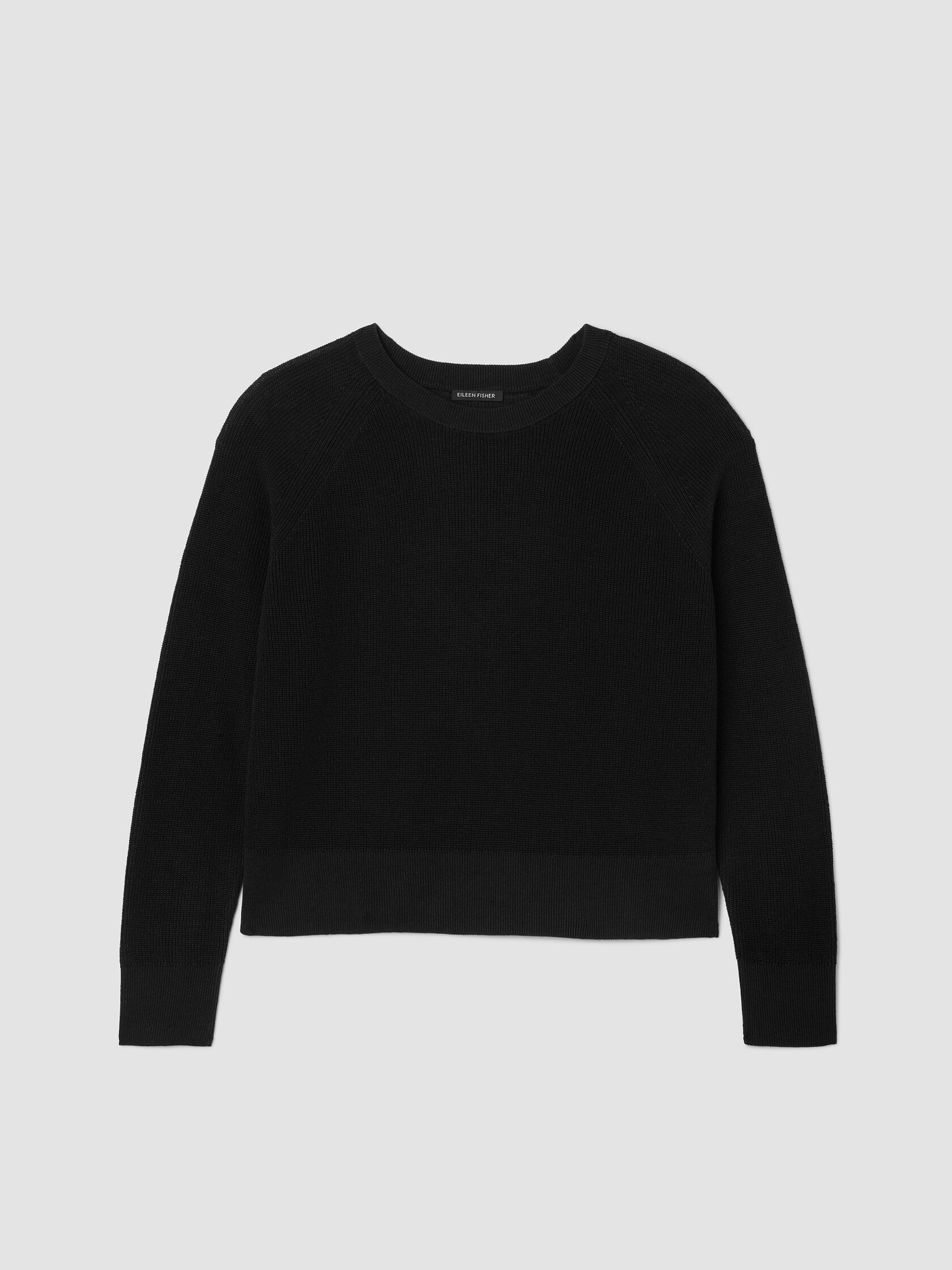 Organic Linen Cotton Wedge Sweater