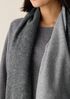 Brushed Recycled Cotton Cashmere Scarf