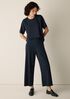 Extra-Fine Ponte Wide-Leg Pant