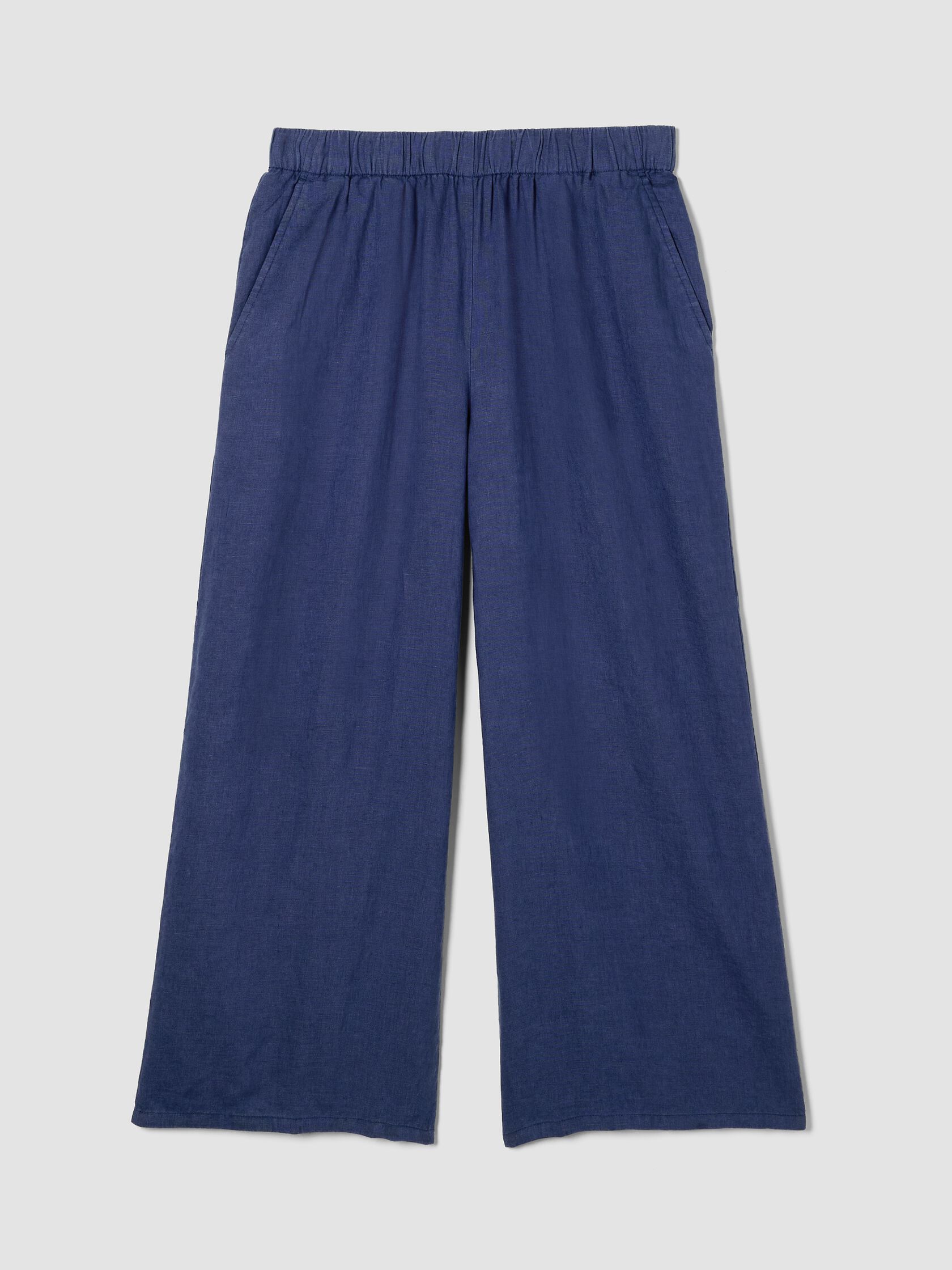 Organic Linen Wide-Leg Pant