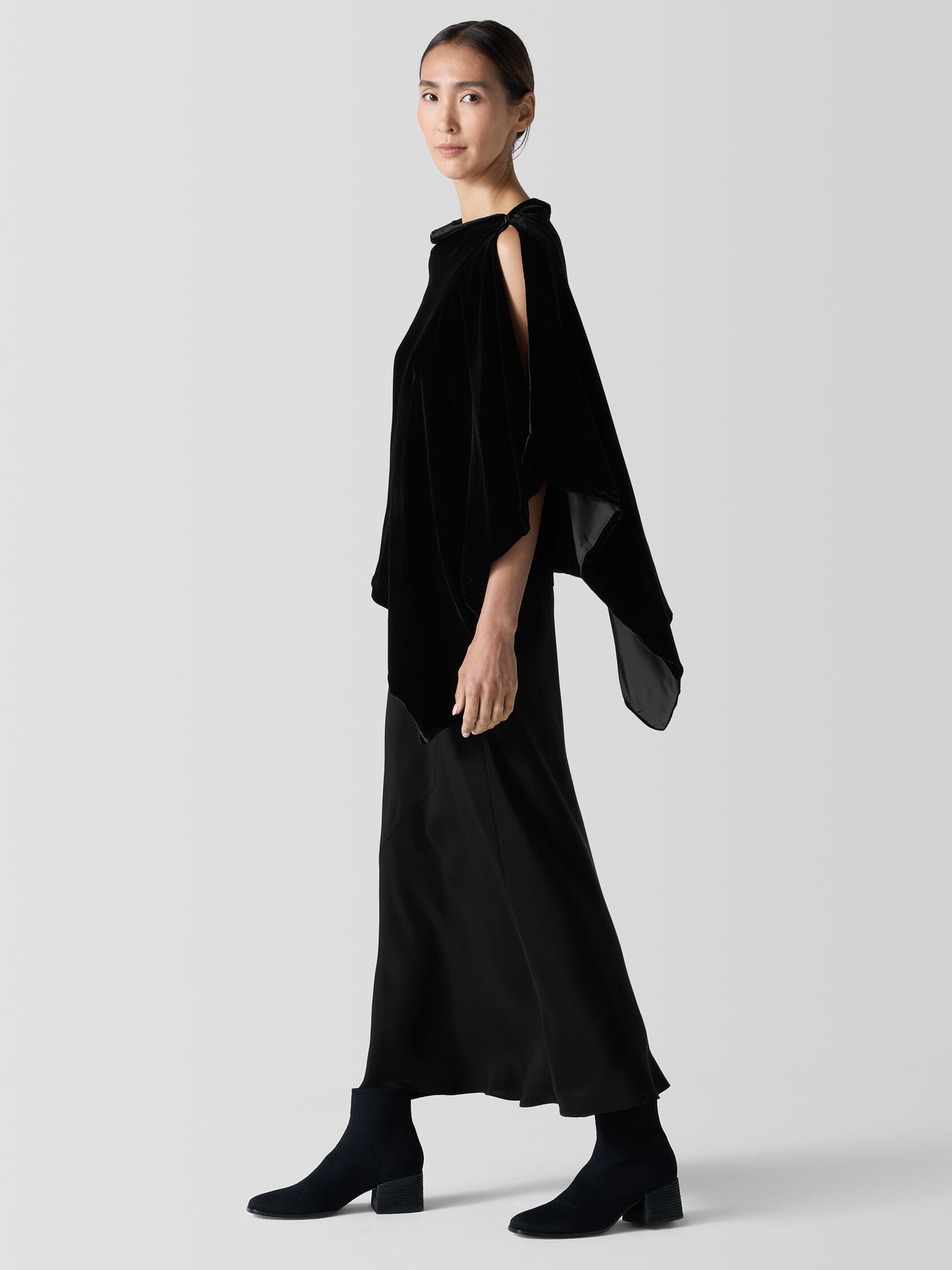 Velvet Poncho