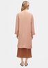 Limited Edition Silk Double Crepe Belted Coat