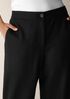 Felted Wool Jersey Straight Cuffed Pant&nbsp;in Regenerative Wool