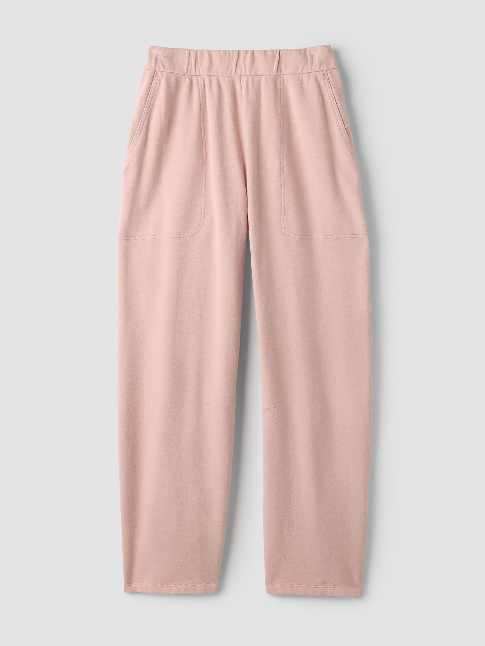 Garment-Dyed Organic Cotton Terry Arch Pant