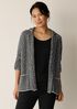 Peruvian Cotton Cloud Notch Collar Jacket