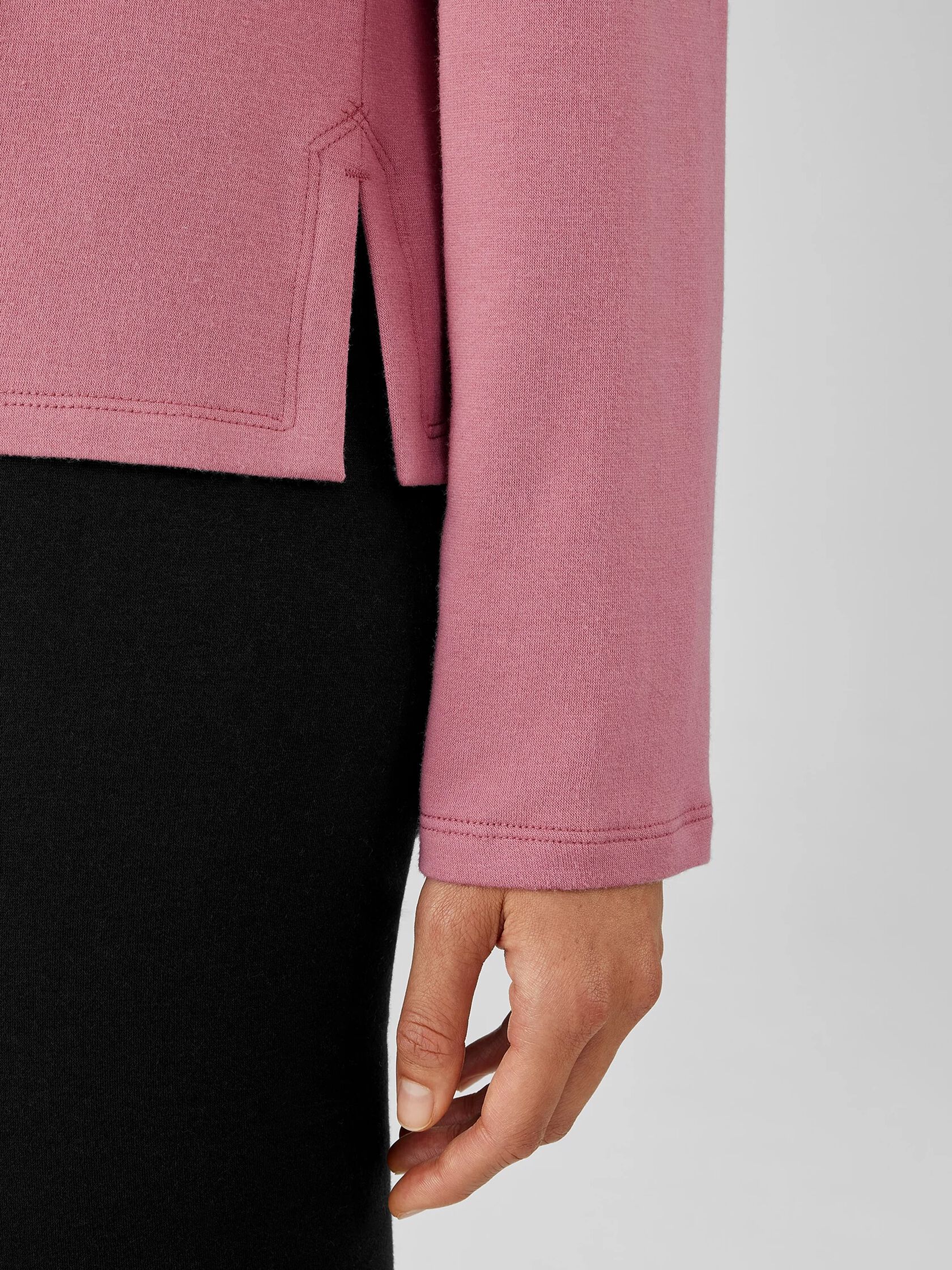 Cozy Brushed Terry Hug Box-Top