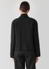 Organic Handkerchief Linen High Collar Jacket