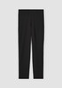 Pima Cotton Stretch Jersey High-Waisted Pant