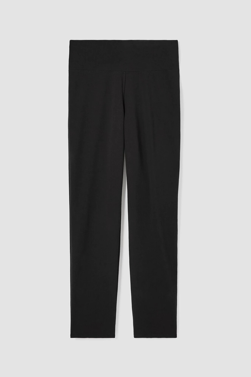 Pima Cotton Stretch Jersey High-Waisted Pant Pima Cotton Stretch Jersey High-Waisted Pant
