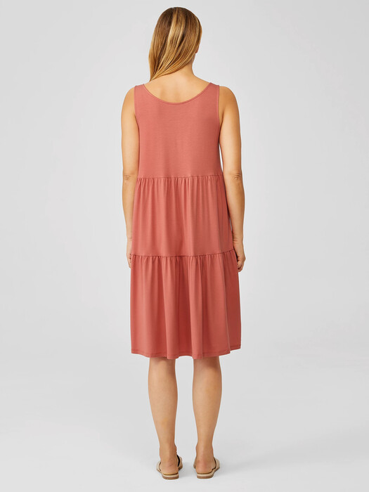 Fine Jersey Tiered Dress