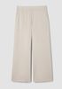 Lightweight Ponte Wide-Leg Pant