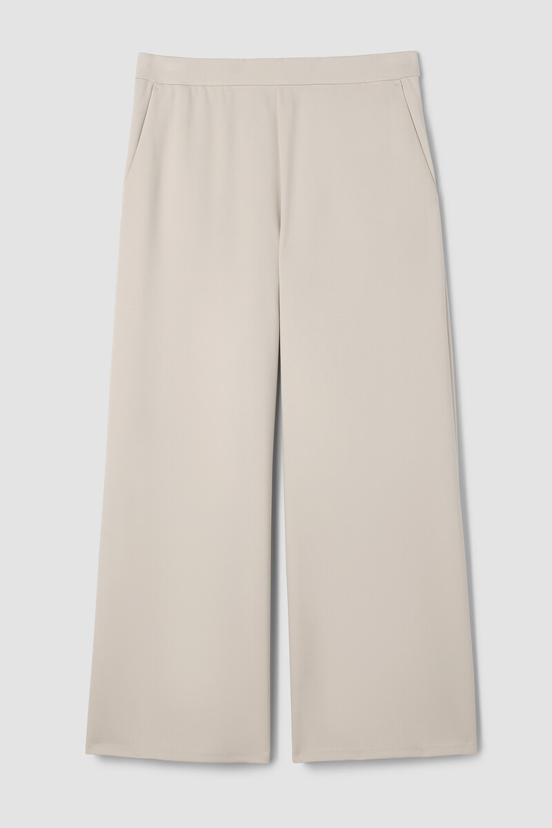 Lightweight Ponte Wide-Leg Pant Lightweight Ponte Wide-Leg Pant