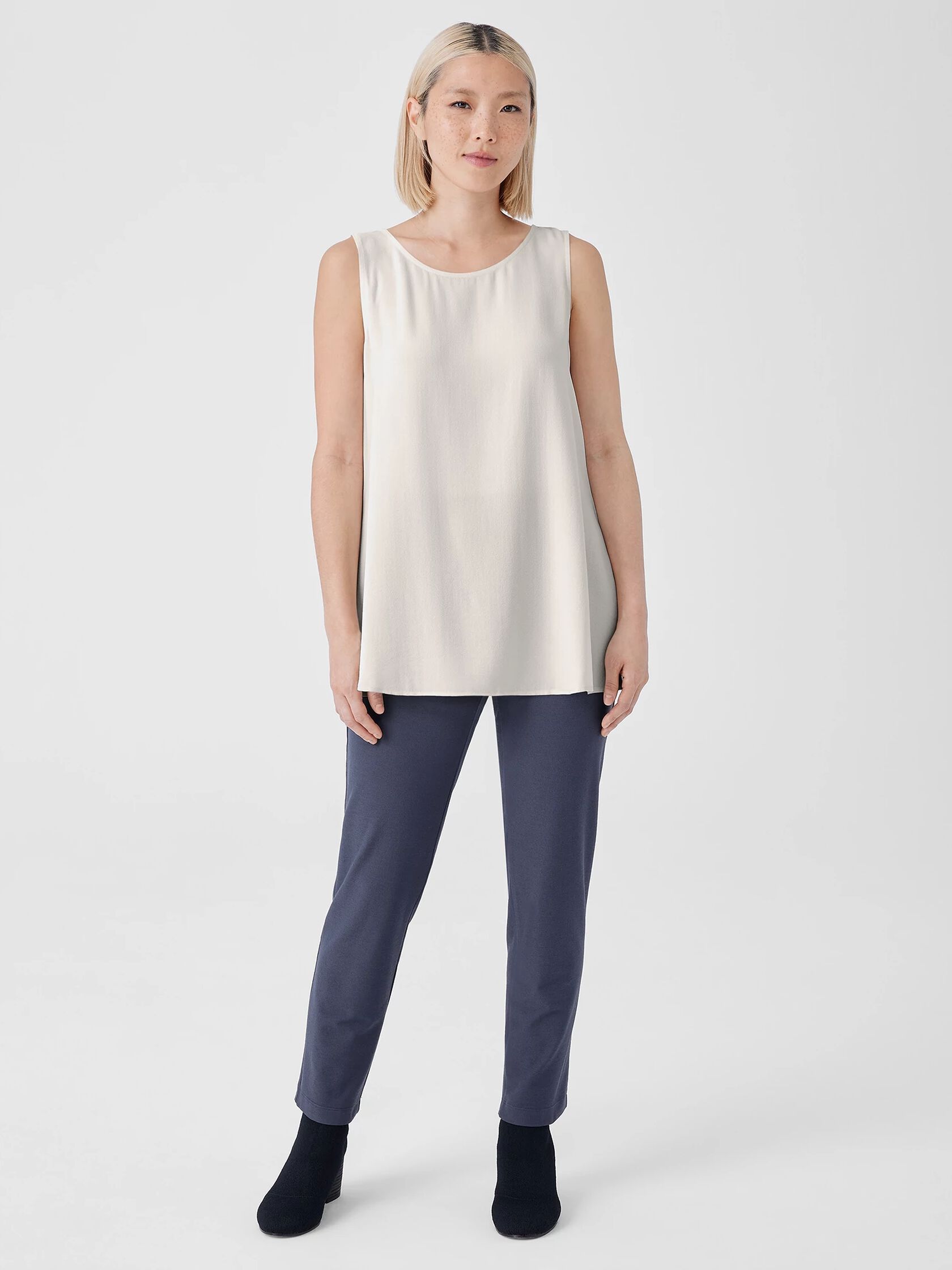 Washable Stretch Crepe Pant