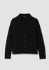 Bubble Jacquard Classic Collar Shirt